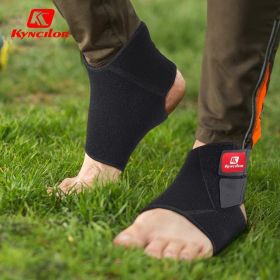 One Piece Men Women Compression Ankle Support Breathable Ankle Brace Wrap Stabilizer for Running Basketball Volleyball Sports - A