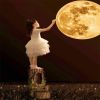 Earth Moon Projection Lamp Star Projector Planet Projector Background Atmosphere Led Night Light for Kids Bedroom Wall Decor - Blue