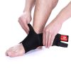 One Piece Men Women Compression Ankle Support Breathable Ankle Brace Wrap Stabilizer for Running Basketball Volleyball Sports - A