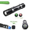 Ultra Bright LED Flashlight With T6 LED lamp beads Waterproof Torch Zoomable 4 lighting modes Multi-function USB charging - Package A