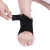 One Piece Men Women Compression Ankle Support Breathable Ankle Brace Wrap Stabilizer for Running Basketball Volleyball Sports - A