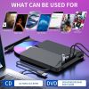 External CD/DVD Drive For Laptop; 7 In 1 USB 3.0 DVD Player Portable CD/DVD Burner; CD ROM External DVD Drive For Laptop With Laptop Desktop PC Window