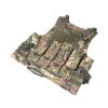 Tactical Vest MOLLE Airsoft Paintball hunting Wargame Plate Carrier Combat Vest - as picture