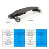New Portable Remote Control All Terrain Longboard Electric Skateboard longboard with dual belt motors for sale - as Pic
