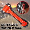 AUTO Car Safety Emergency Escape Hammer Tool Seatbelt Cutter Window Breaker - Red