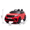 Children's Car VELAR - Red - As Picture