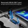 Tesla USB Hub Fast Charge with Cable Adapter for Tesla Model 3 Model Y - Black