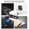 Ultra Bright LED Flashlight With T6 LED lamp beads Waterproof Torch Zoomable 4 lighting modes Multi-function USB charging - Package A