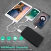12V Car Jumper Starter 360A Peak 20000mAh Battery Charger Power Bank  - Black