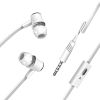 Earphone 3.5mm Wired Headset Earbuds Earphones Sport Headset with MIC for iPhone Xiaomi Earphone Fone De Ouvido for Meizu Huawei - black