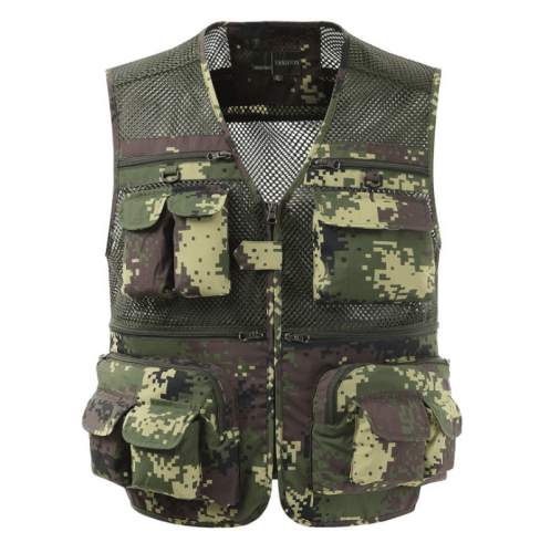 Multi-pocket Men's Professional Photography Vest